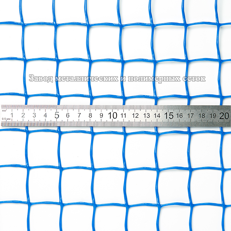 Сетка полимерная 30х30 (1,0х30)м синий