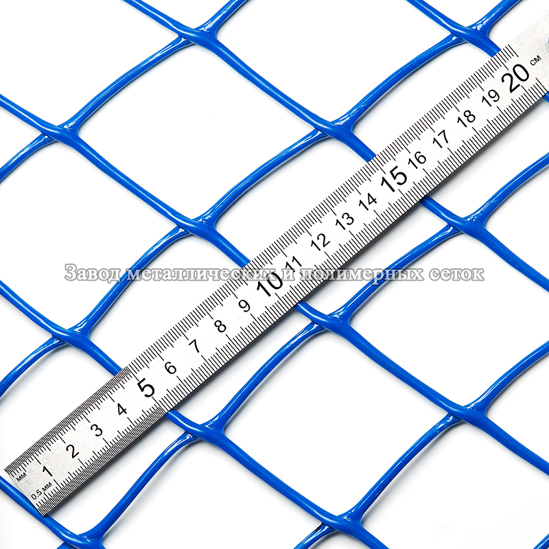 Сетка полимерная 40х40 (1,2х30)м синий