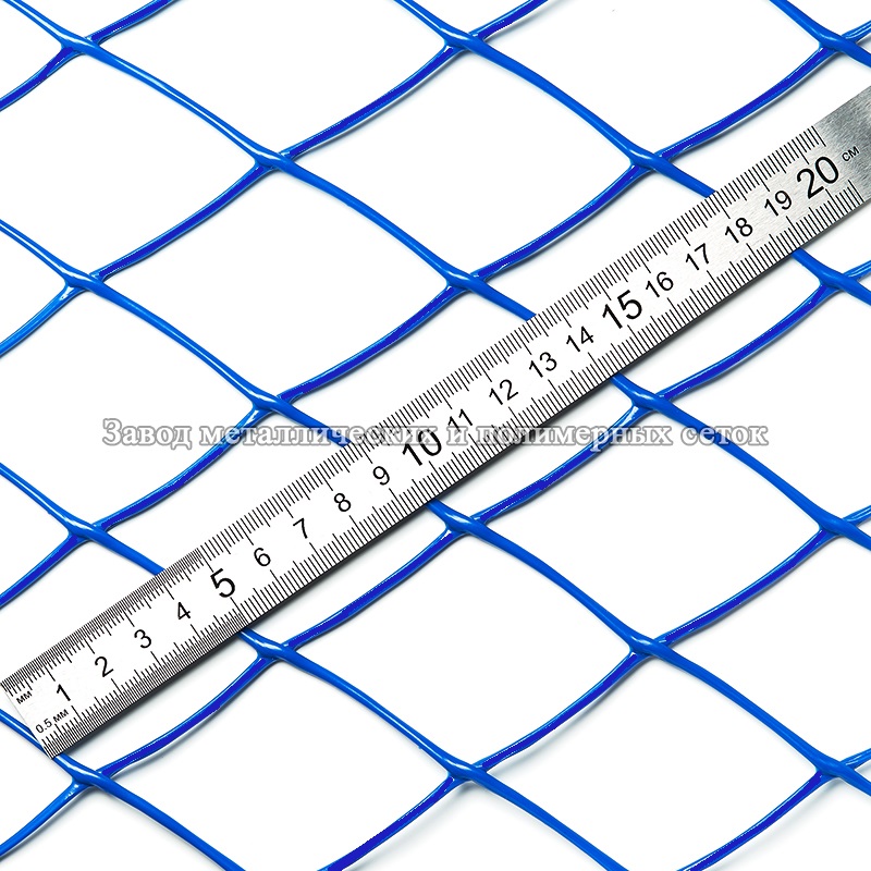 Сетка полимерная 40х40 (1,0х30)м синяя