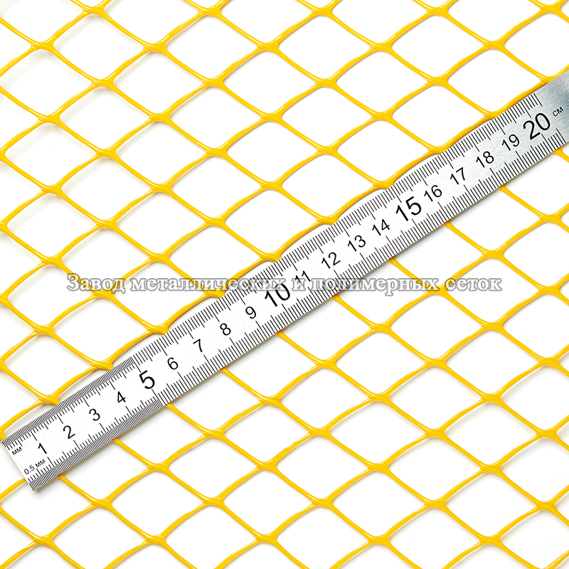 Сетка полимерная 17х17 (1,5х30)м желтая