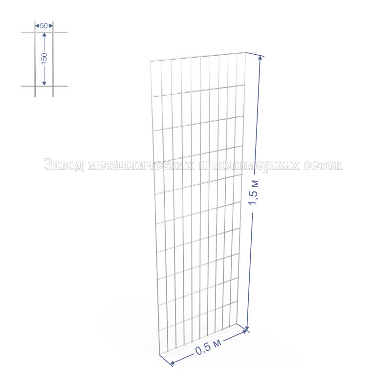 Панель сварная С50х100 d4 (Ц) 0,5х1,5(м) 