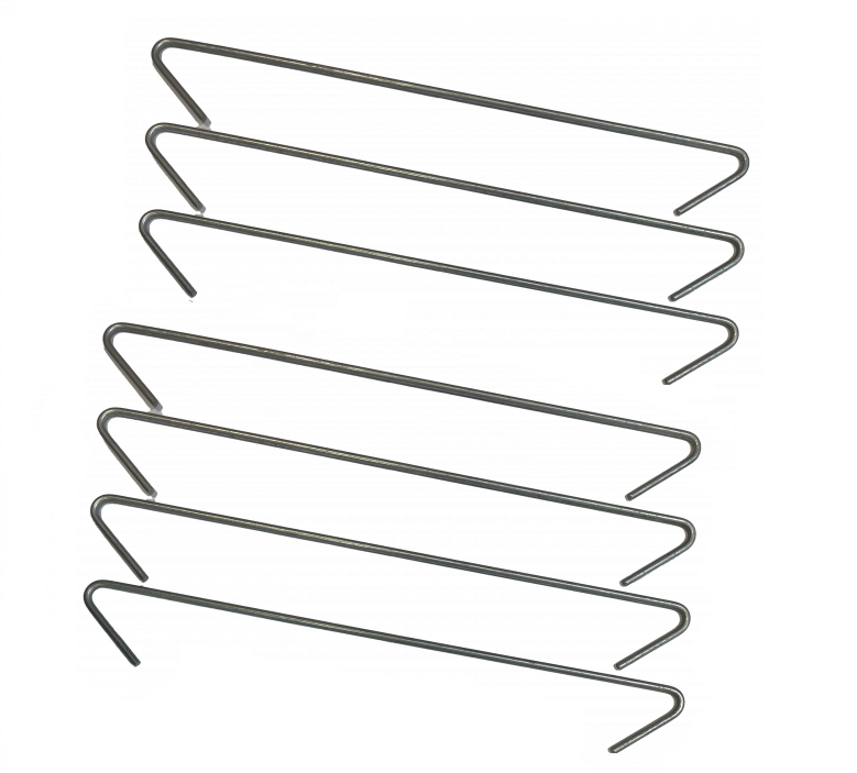 Стяжки D4 мм (Ц) для габиона L50 см - 20 шт