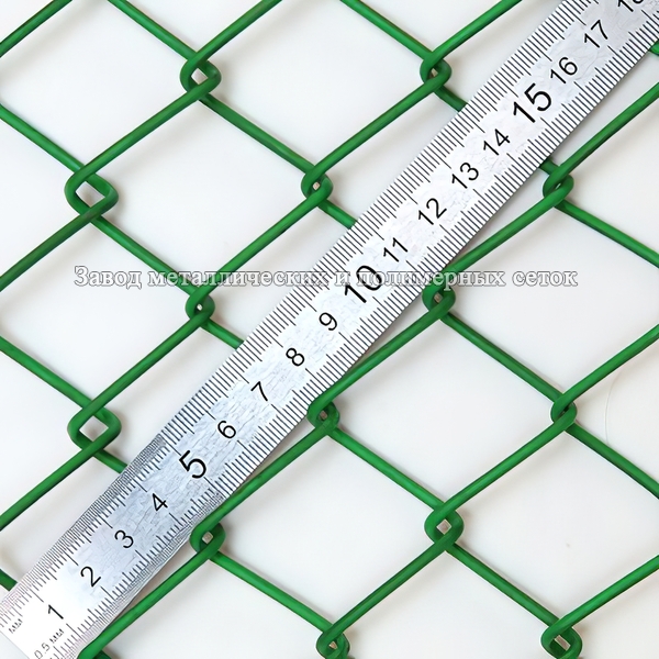 СЕТКА-РАБИЦА, в полимере 30х2,1мм (1,5х10)м хаки