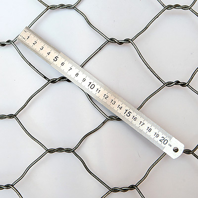 Сетка двойного кручения 80-2,7-Ц-(1,0х10м) ГОСТ Р 51285-99