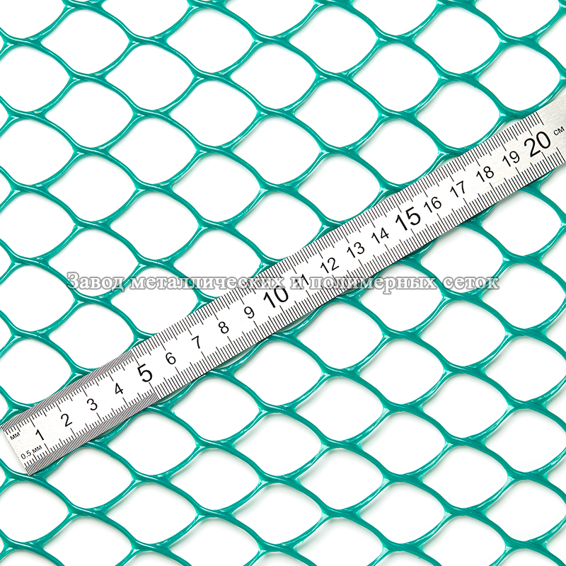 Сетка полимерная 18х18 (1,5х30)м шестигранная хаки