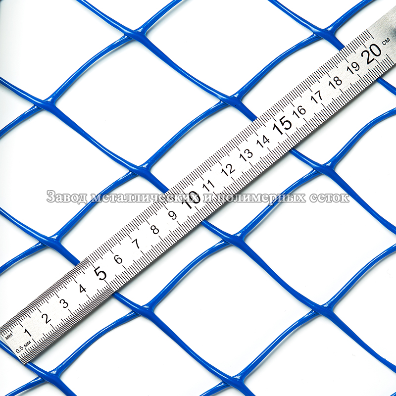 Сетка полимерная 40х40 (1,2х30)м (легкая) синяя
