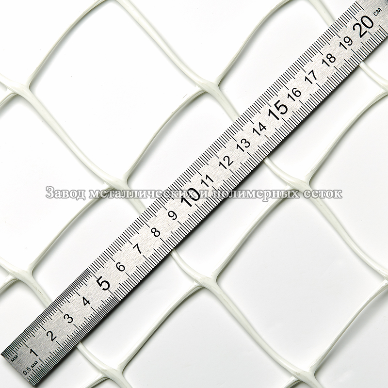 Сетка полимерная 50х50 (1,5х30)м (облегченная) белая
