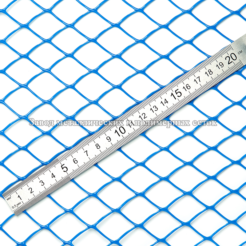 Сетка полимерная 17х17 (1,5х30)м синяя
