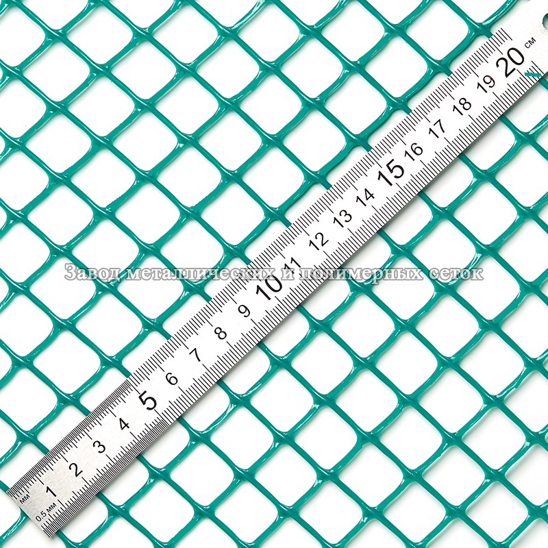 Сетка полимерная 15х15 (1,5х30)м хаки