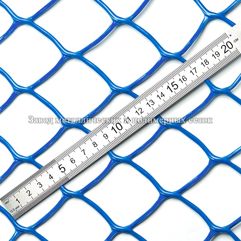 Сетка полимерная 40х40 (1,85х30)м синий