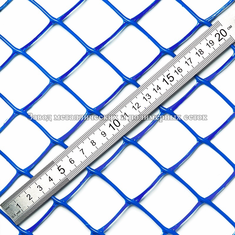 Сетка полимерная 30х30 (1,5х30)м синяя