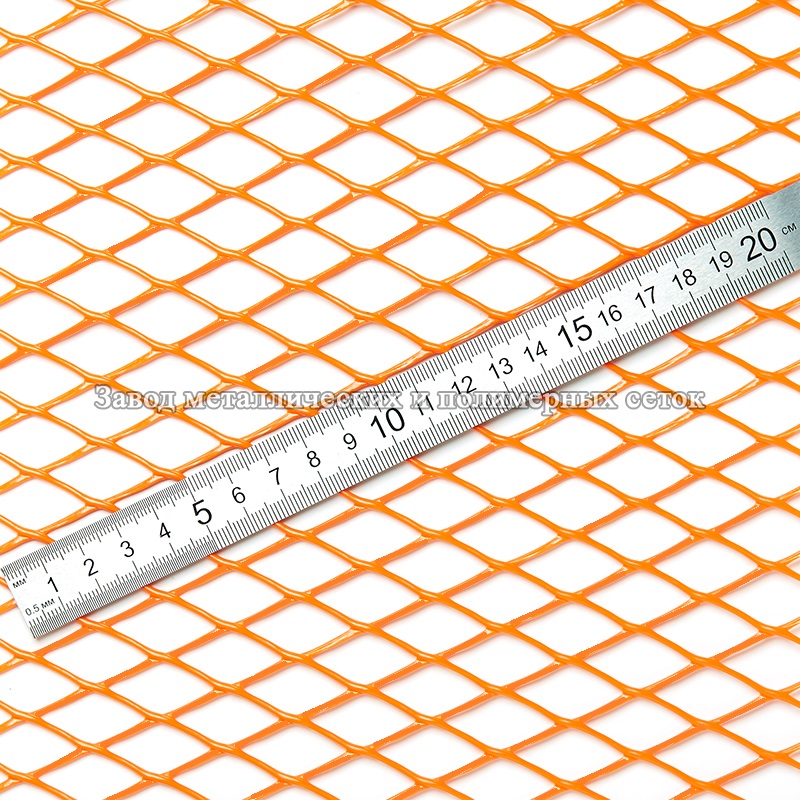 Сетка полимерная 15х15 (1,0х30)м оранжевая