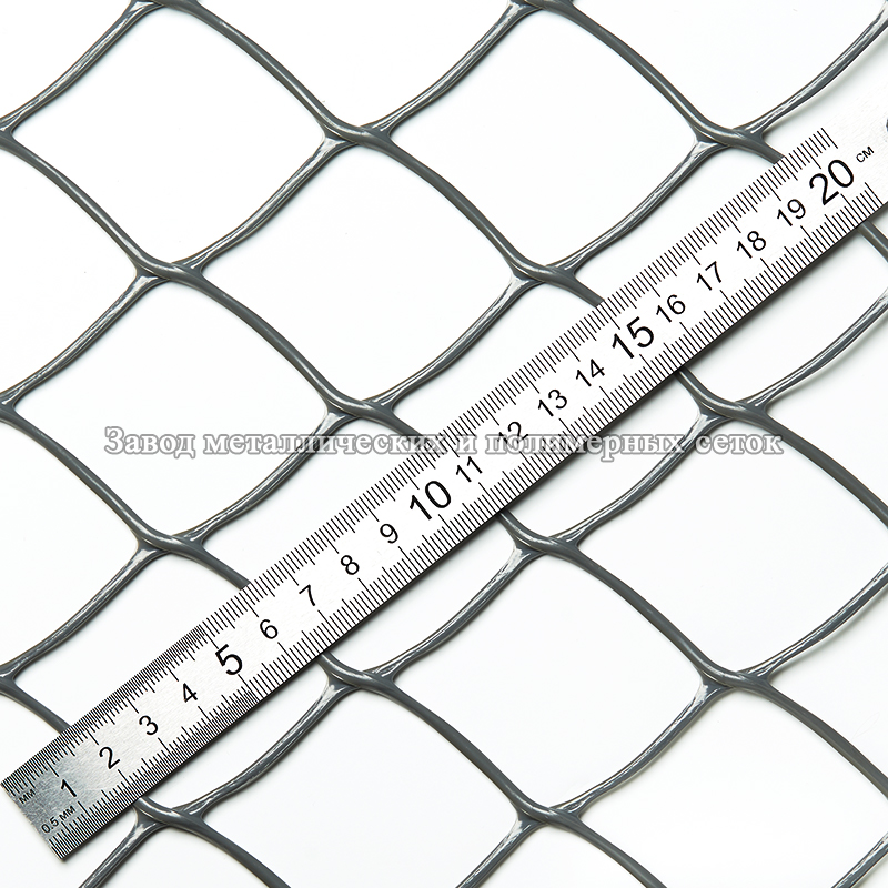 Сетка полимерная 40х40 (1,85х30)м(легкая)  серая