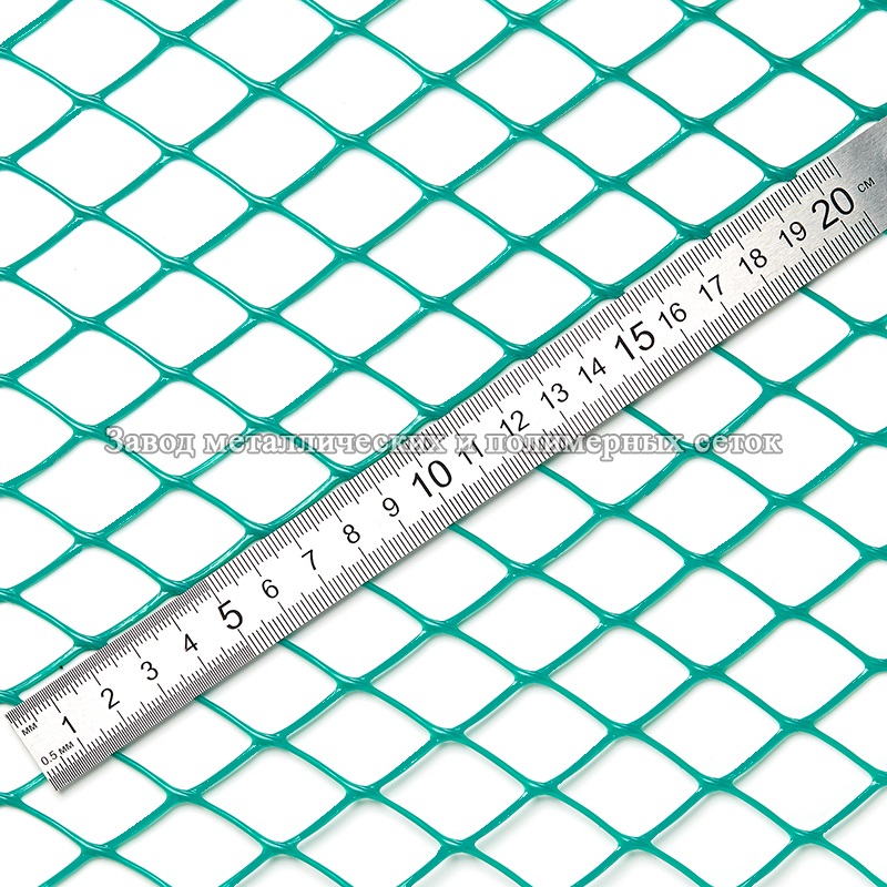 Сетка полимерная 17х17 (1,5х30)м хаки